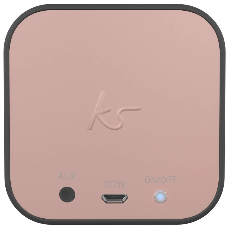KitSound Boom Cube Portable Wireless Speaker (Rose Gold) | Sportpursui