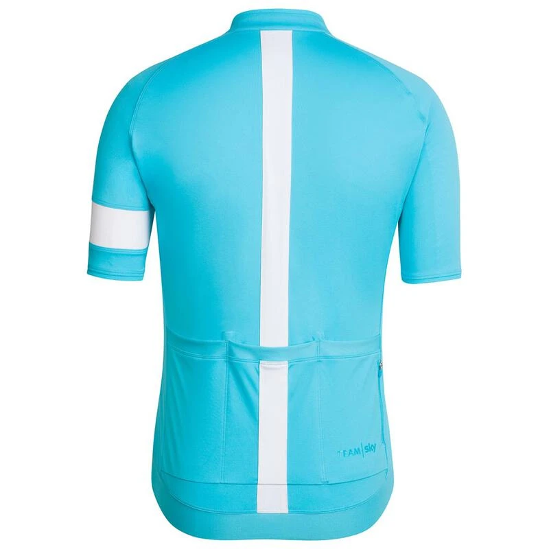 Rapha Mens Team Sky Training Jersey (Light Blue) | Sportpursuit.com