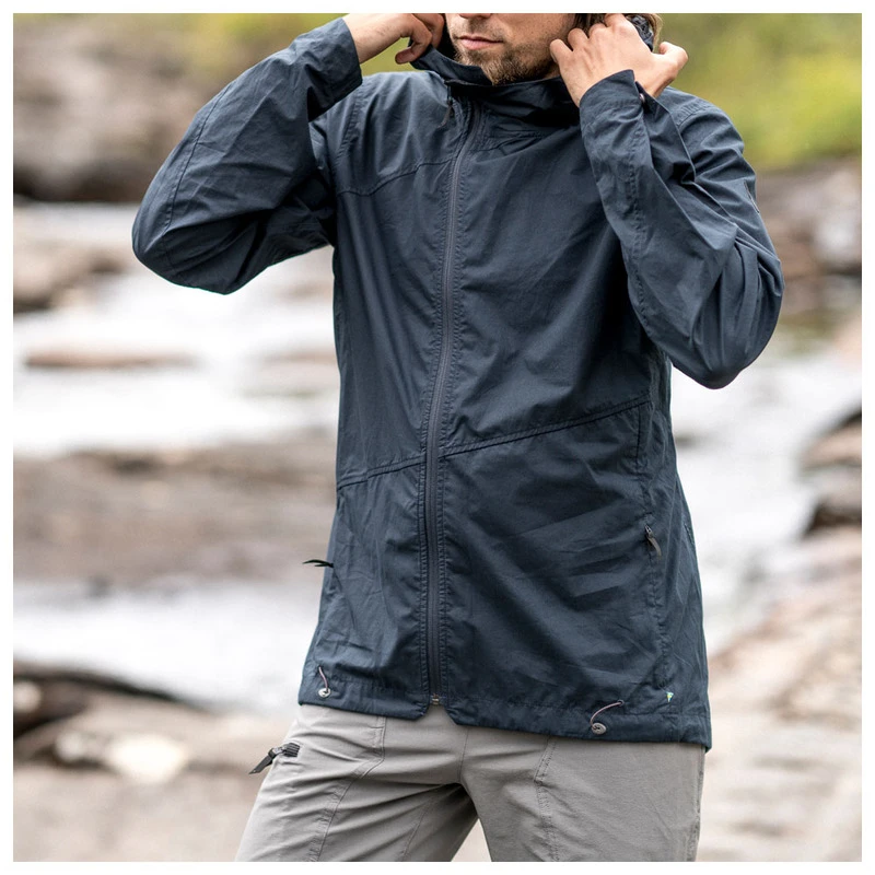 Klattermusen Mens Loride Jacket (Storm Blue) | Sportpursuit.com