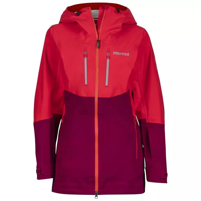 Marmot Womens Sublime Jacket (Tomato/Red Dahlia) | Sportpursuit.com