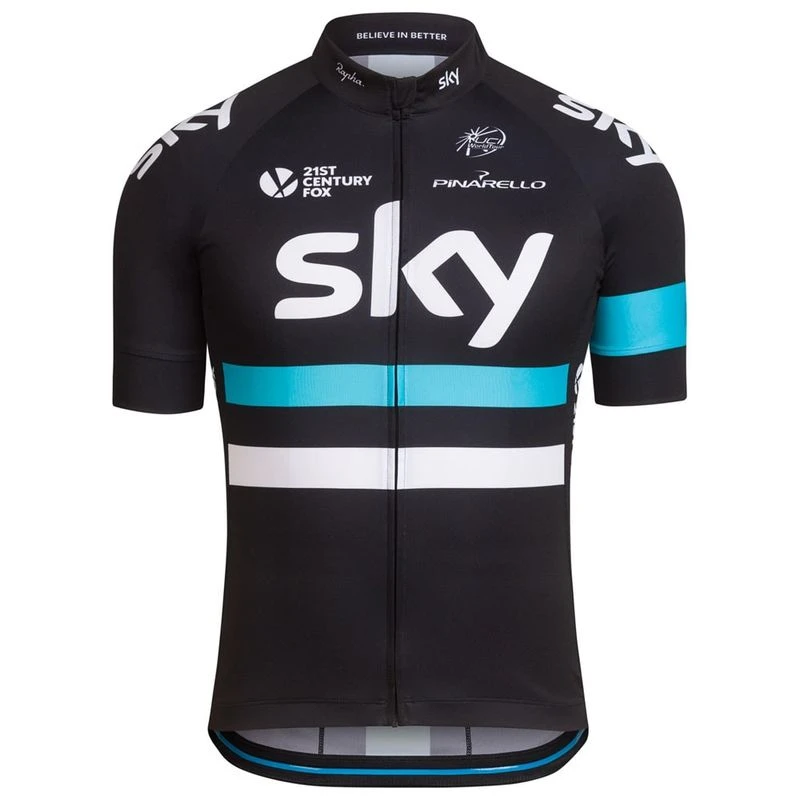 ウェア Rapha TEAM Sky Men's Replica Jersey M Rapha Mens Team Sky Replica Jersey (Black/Blue) | Sportpursuit.com