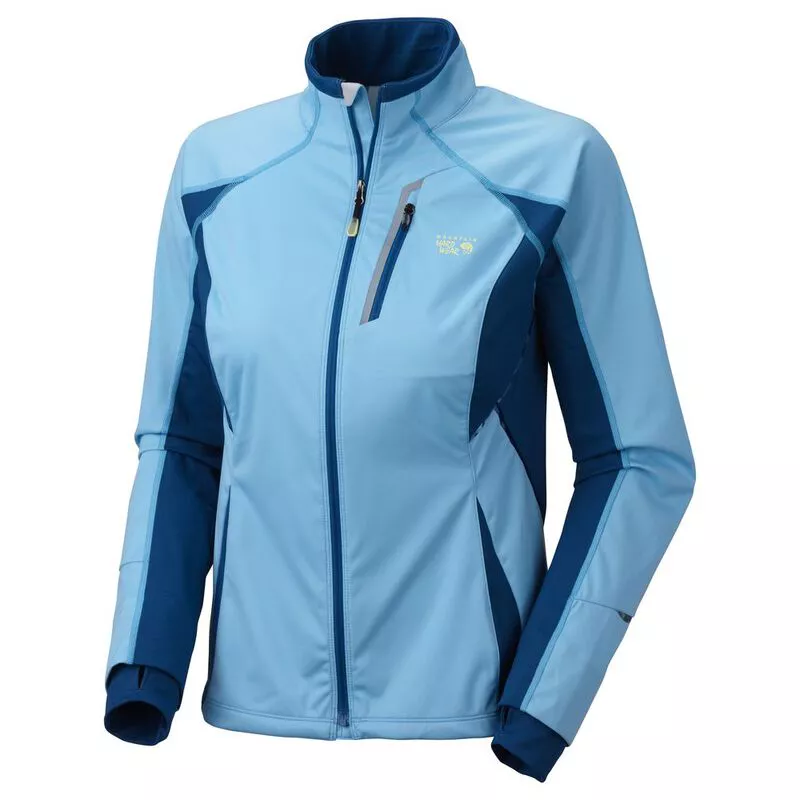 Mountain Hardwear Womens Effusion Power Jacket (Dragonfly) | Sportpurs