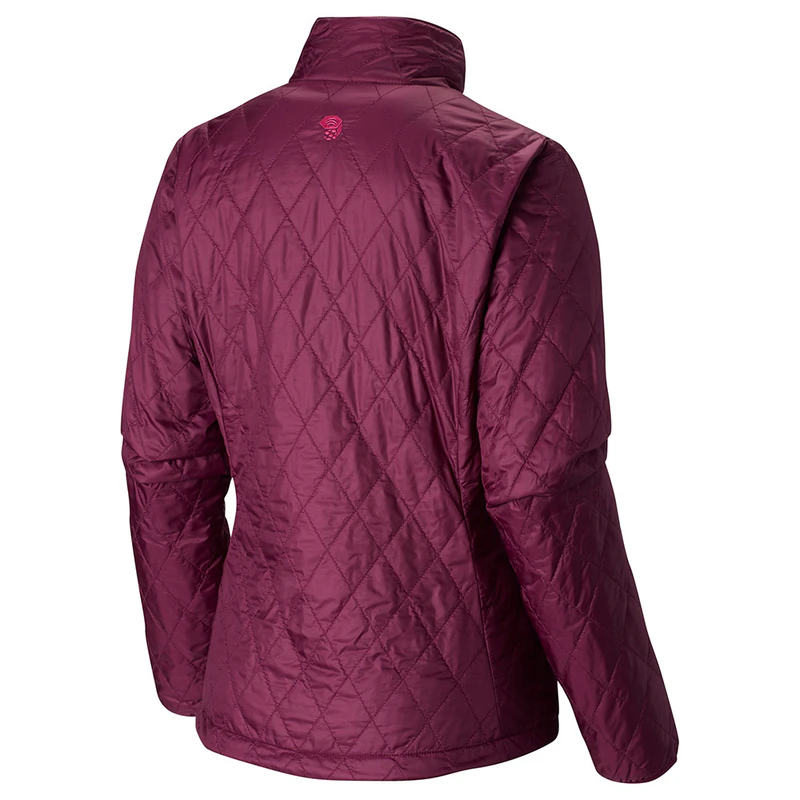Women's Raspberry Jacket Mountain Hardwear Womens Thermostatic Jacket (Dark Raspberry) | Sportp