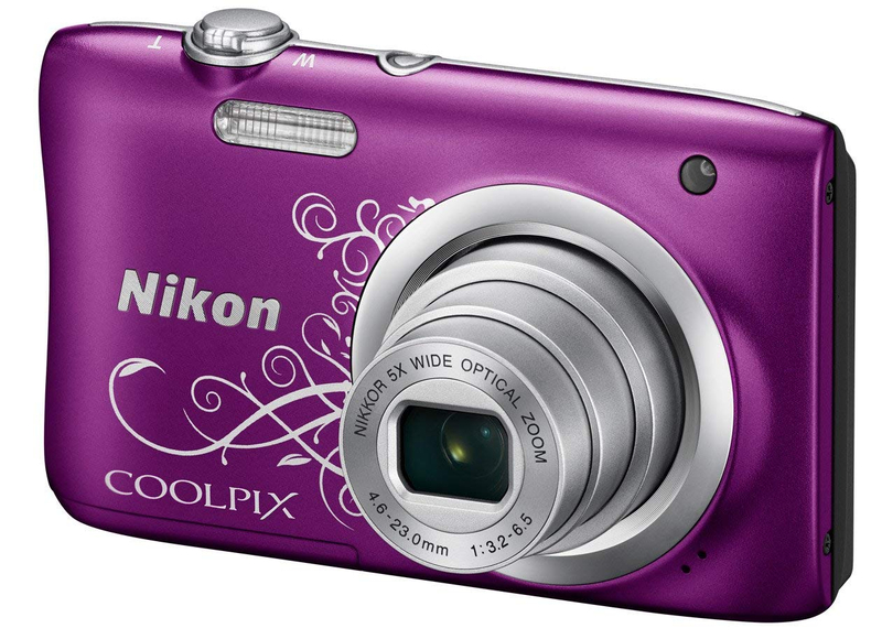 Nikon Coolpix A100 Digital Camera (Refurbished - Purple) | Sportpursui