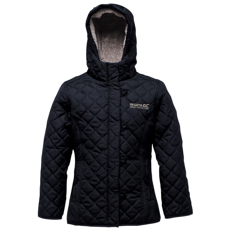 Regatta Kids Kizi Jacket (Black) | Sportpursuit.com