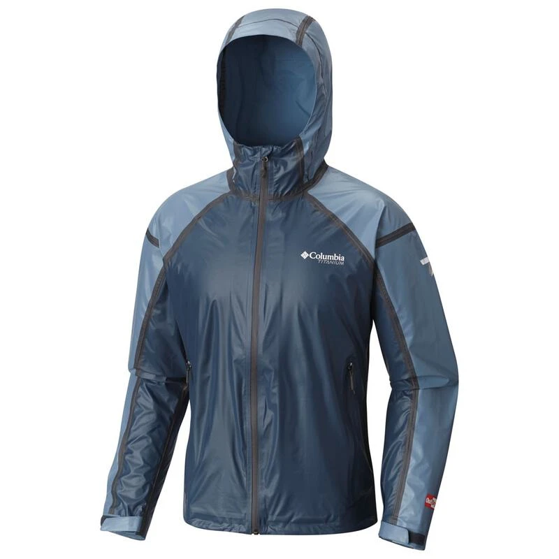 Columbia Mens OutDry Ex Gold Tech Waterproof Jacket (Zinc/Steel) | Spo