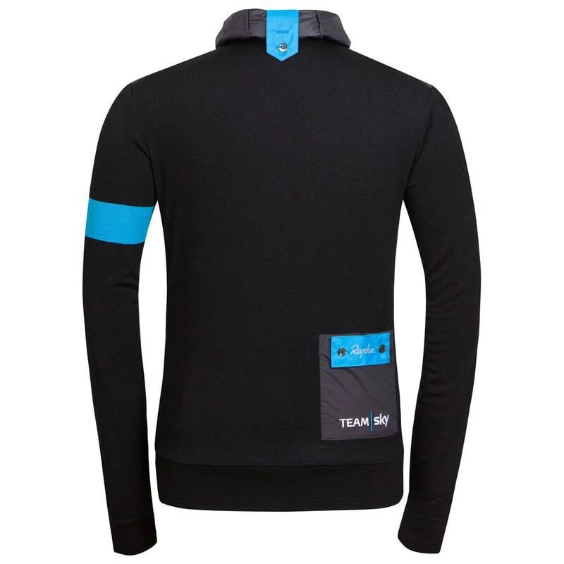 希少✳︎Rapha Team Sky Merino Hooded Top L 希少✳︎Rapha Team Sky Merino Hooded Top L Rapha Pro Team Long