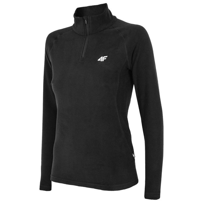 Midlayer Top 4F Womens Midlayer Top (Black) | Sportpursuit.com
