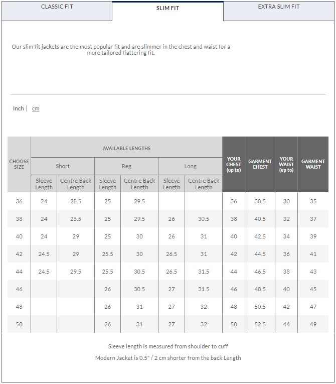 charles tyrwhitt dress shirt size chart Sizing Guide How To Measure