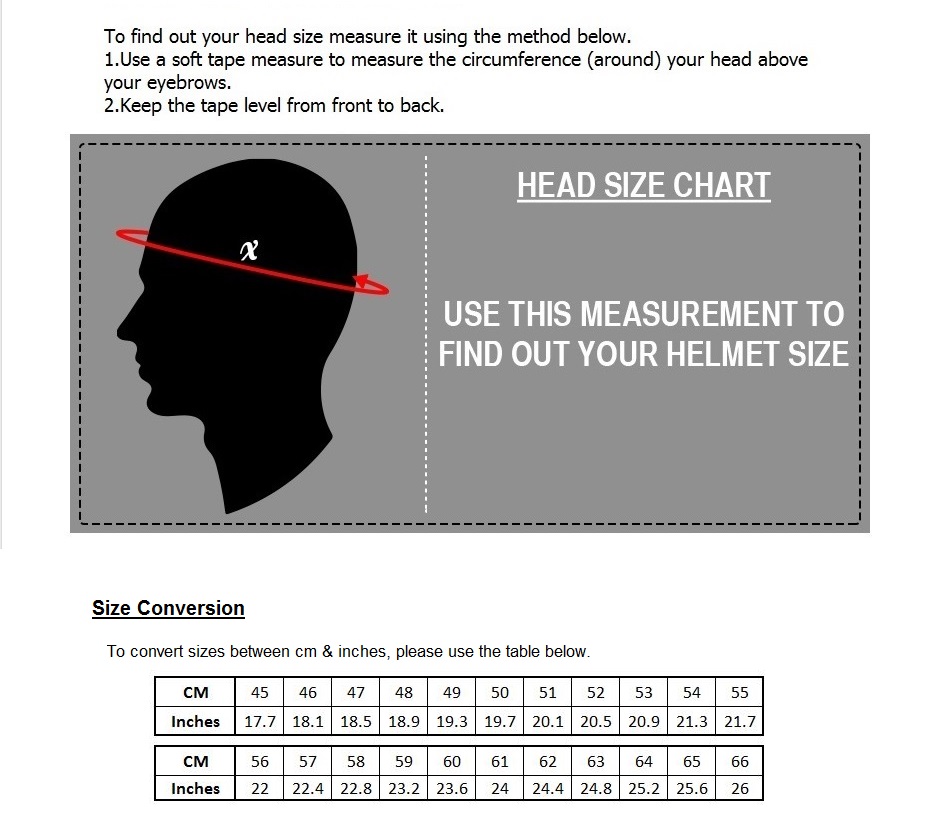 ski helmet sizing smith Smith Optics Size Guide
