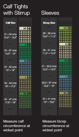 Skins Size Guide